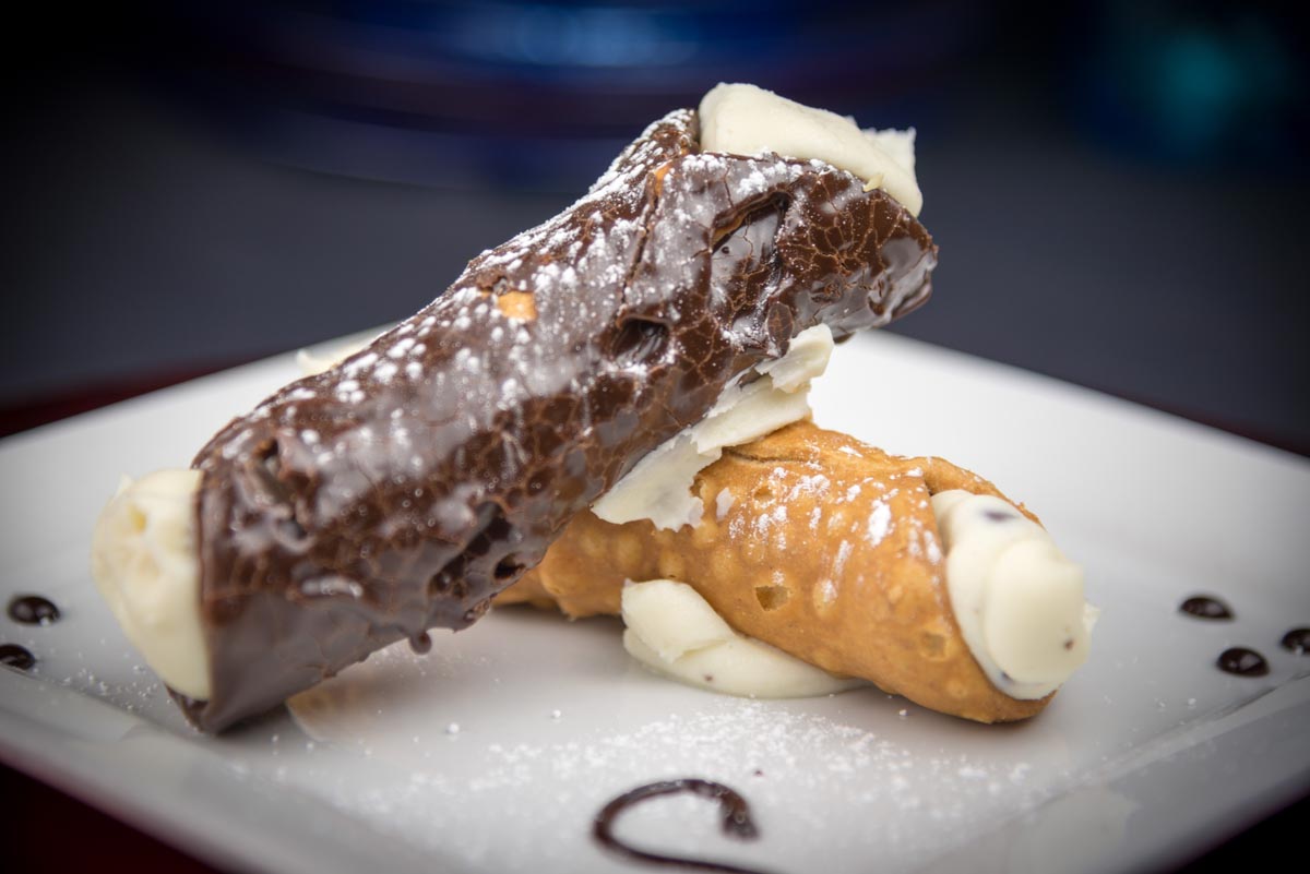 Black and White Cannoli