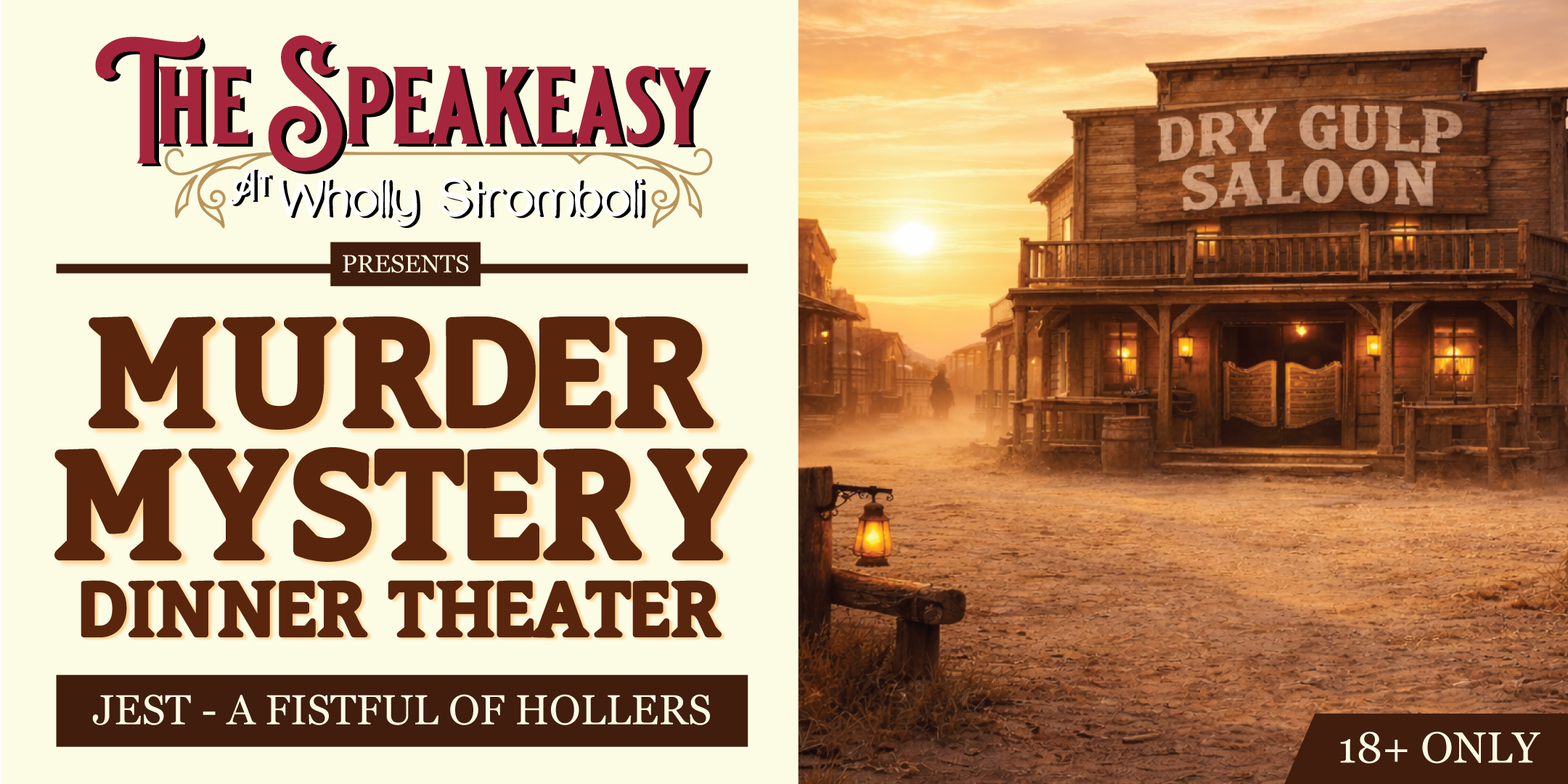 Murder Mystery Dinner Theater Fist Full of Hollers
